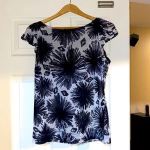 Limited sheer blouse size L